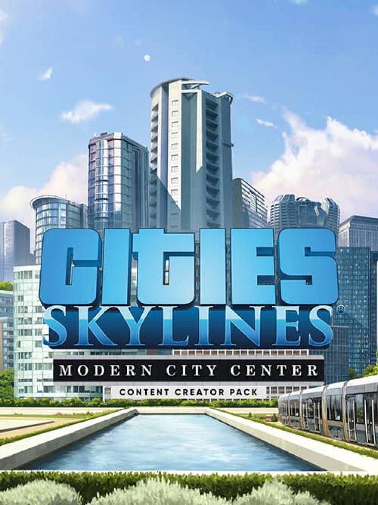 Cities Skylines - Content Creator Pack Modern city center-cover